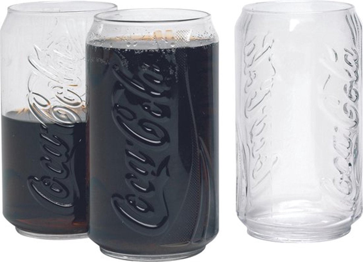 Set van 12 Coca Cola Glazen 35cl | 12 Stuks | Glazen | Glazen beker | Zomer | Strand | Longdrinkglas