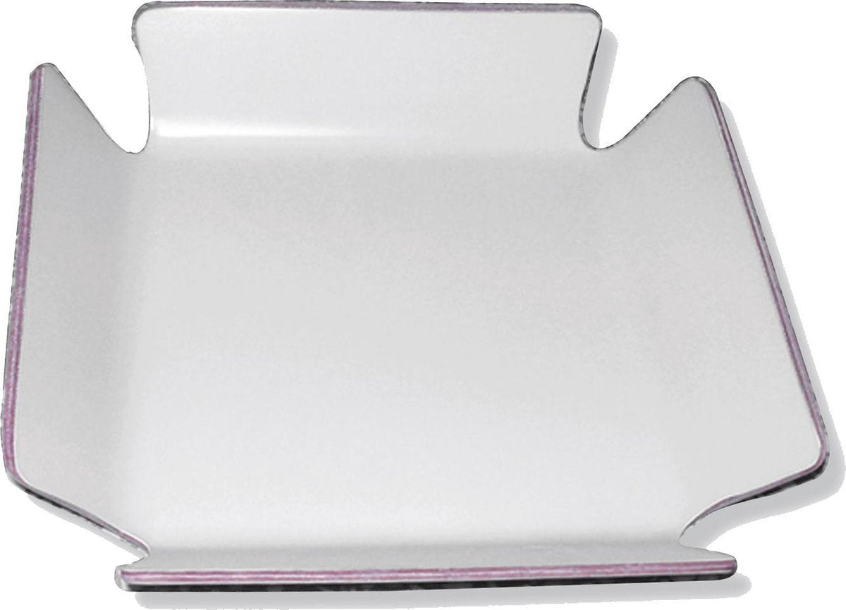 Point-Virgule Servethouder - 15 x 15 x 4 cm - Wit