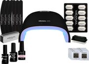 Gellak – UV lamp Led 48w zwart - MEANAIL® - Starterspakket – Gelnagellak - Nude