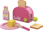 Jumini houten broodrooster set hout (toaster set)