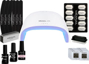 Gellak - MEANAIL® Starterset - UV/LED lamp 48W - Gel nagellak - Basic Nude