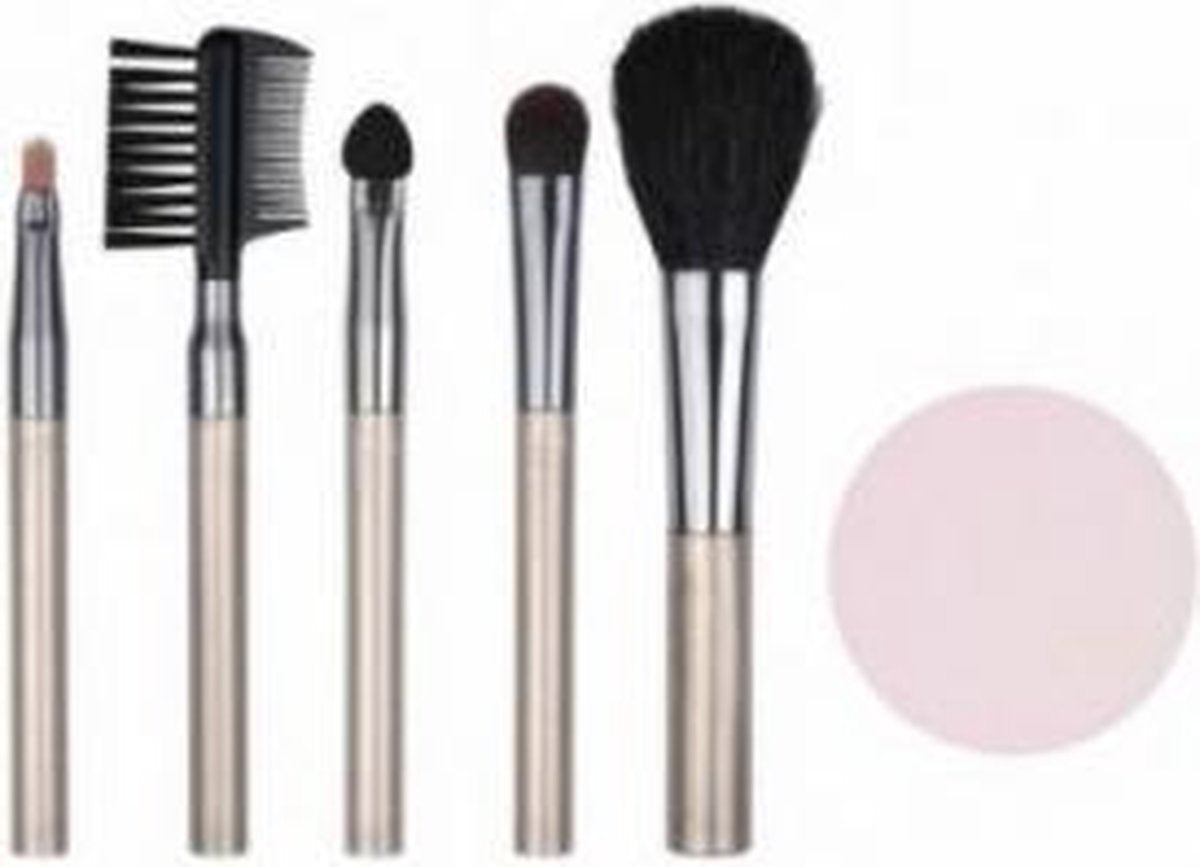 Qvs Essential Cosmetic Brush Kit Set 6 Pieces 2019