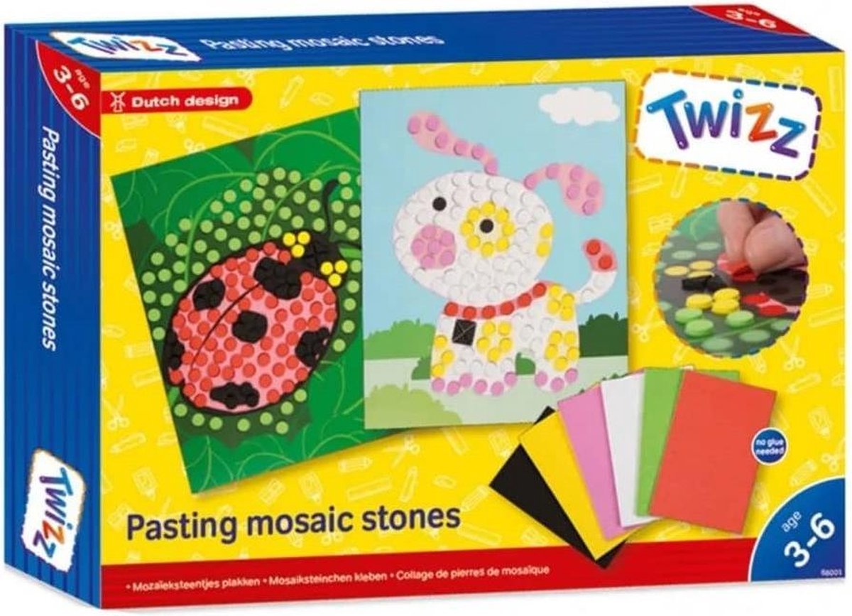Twizz Mozaïekset Pom Pom Junior Foam