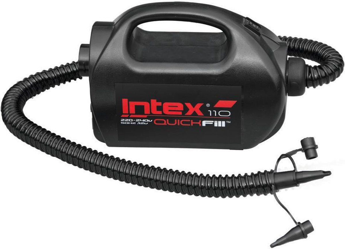 Intex - Electrische pomp - Quick Fill - 12/230 Volt - 400 Liter/Min