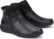 Mobils by Mephisto CATALINA Dames Enkellaars - Extra Breed - Zwart - maat 37