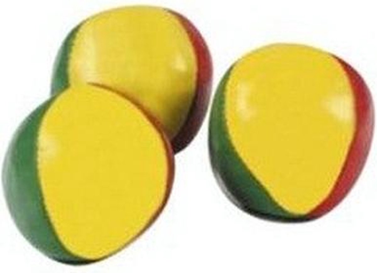 9x Gekleurde jongleerballetjes - Speelgoed - Circus