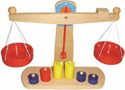 Houten Weegschaal