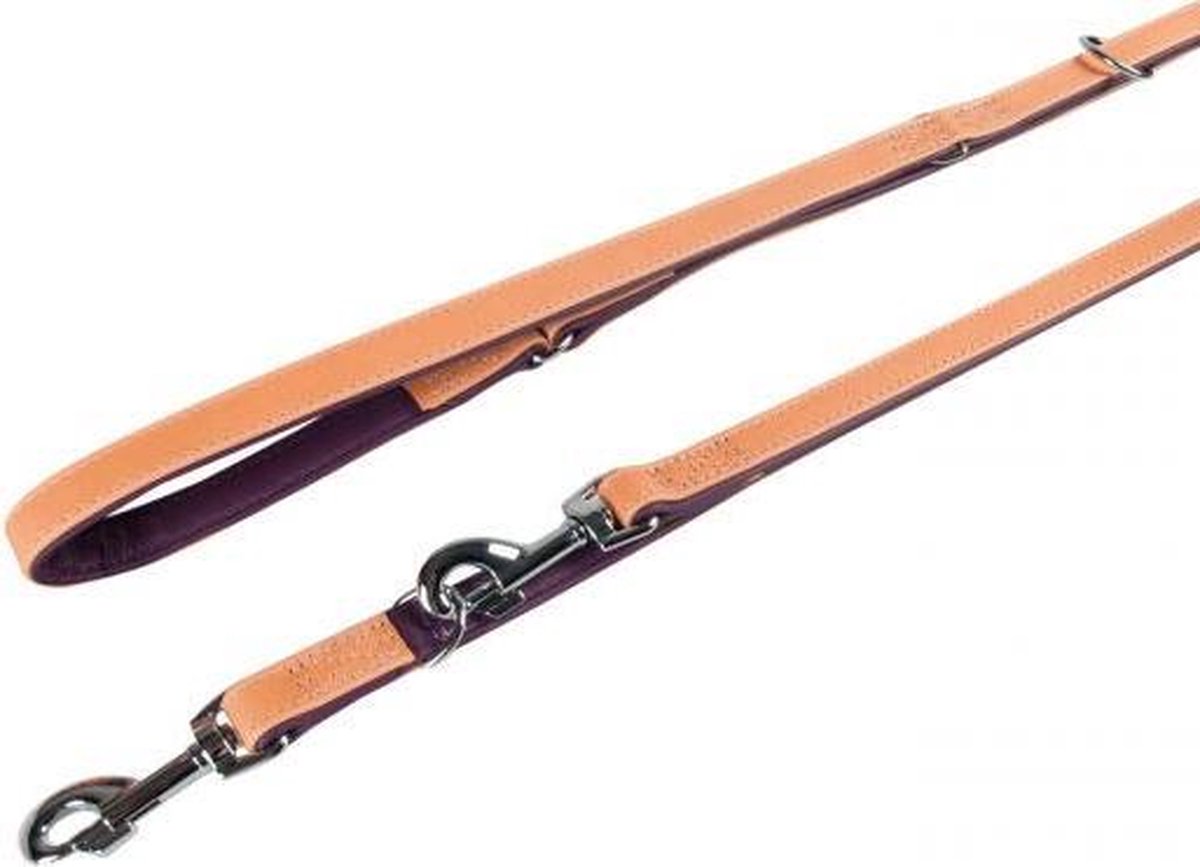 Trainingleash liwa 200cm 14mm cinnamon/violet