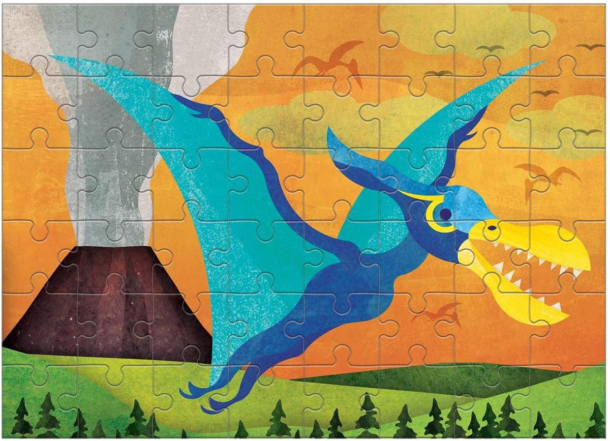 Mudpuppy Mini Puzzle/Pterosaur