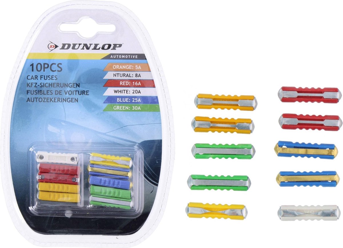Autozekeringen - 10 stuks - Dunlop