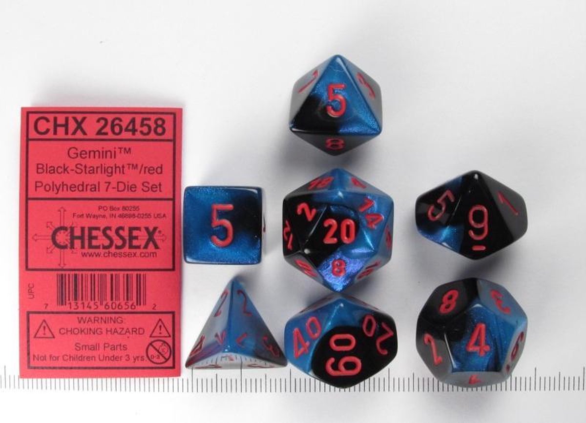 Chessex dobbelstenen set