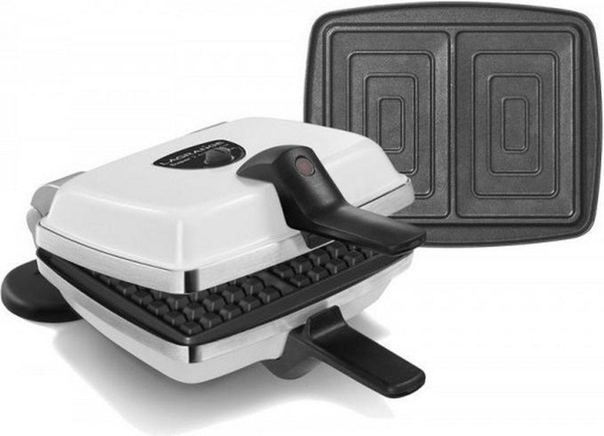 LAGRANGE 039665 2wafel(s) 1000W Zwart
