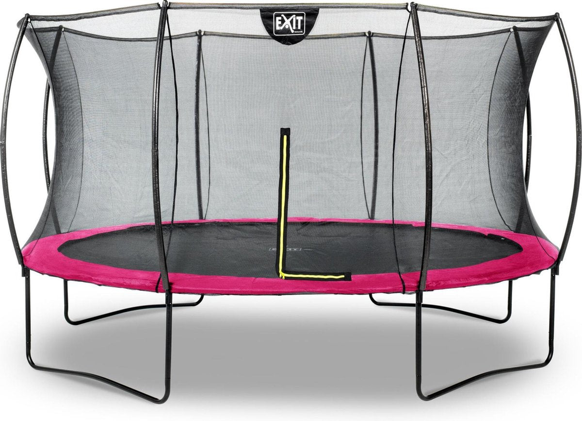 Trampoline EXIT Silhouette - ø366cm - roze