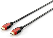 Equip - 1.4 High Speed HDMI kabel - 2 m - Zwart/Rood
