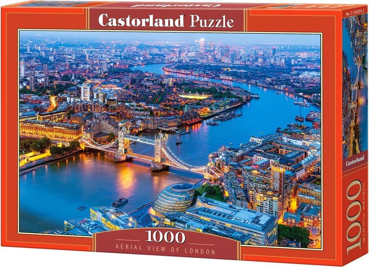 Aerial View of London - 1000 stukjes