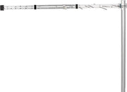 Buitenantenne | UHF / VHF | Ontvangstbereik: ≥50 Km | Versterking: 12 dB | 75 Ohm | Antenne lengte: 1210 mm | Aluminium