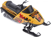 Welly Sneeuwscooter Die-cast 13 Cm Geel
