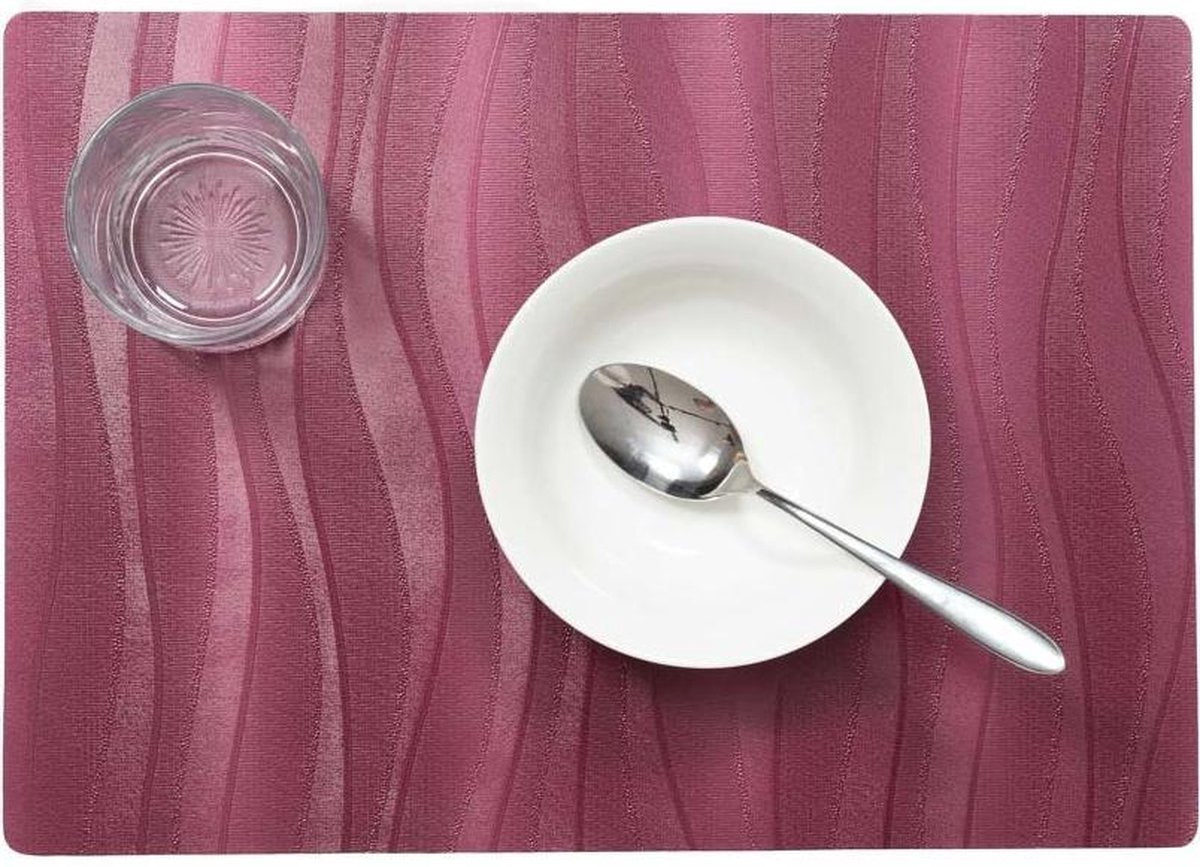 Placemats Onix rood