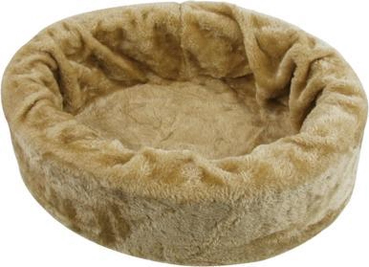 Petcomfort hondenmand bont beige 74x65x20 cm