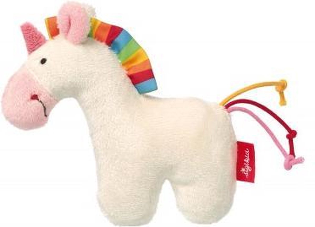 sigikid Mini rammelaar eenhoorn wit Red Stars 42187