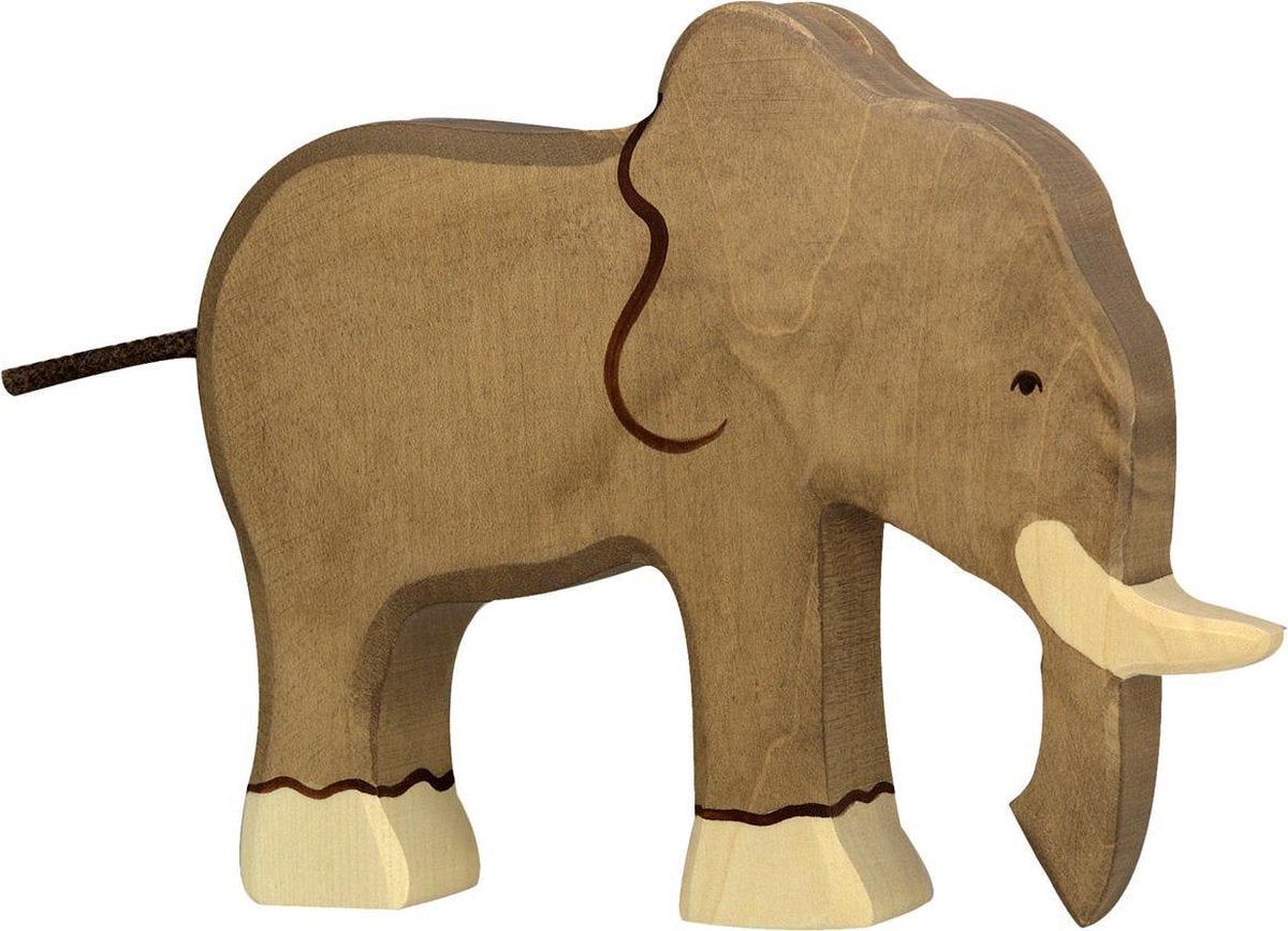 Holztiger Elephant