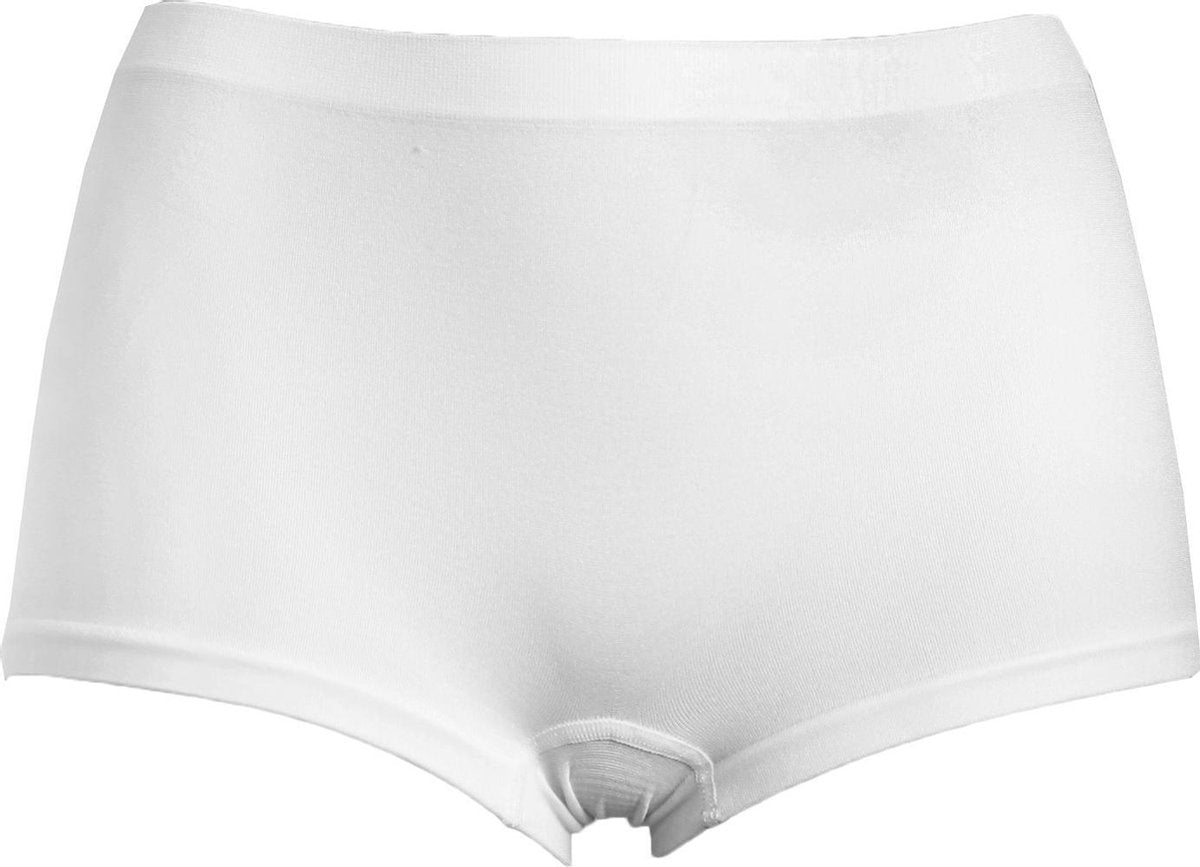 Perini dames boxer elastische katoen  - XL  - Wit