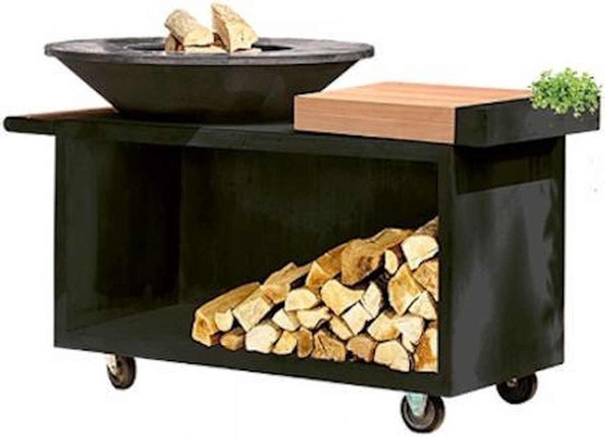 OFYR Island Pro Black 100 Teak Wood