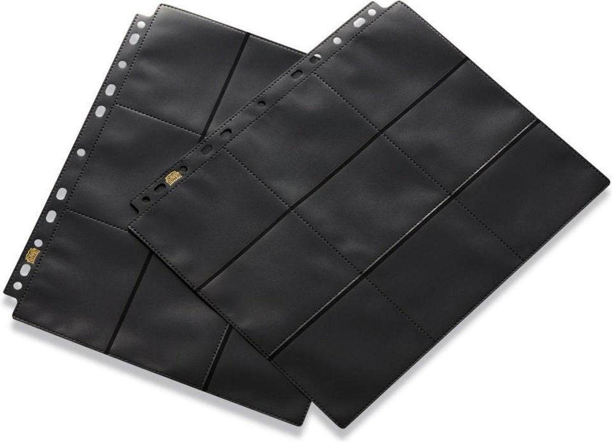 Dragon Shield 18-Pocket Pages - Sideloader Zwart / Black