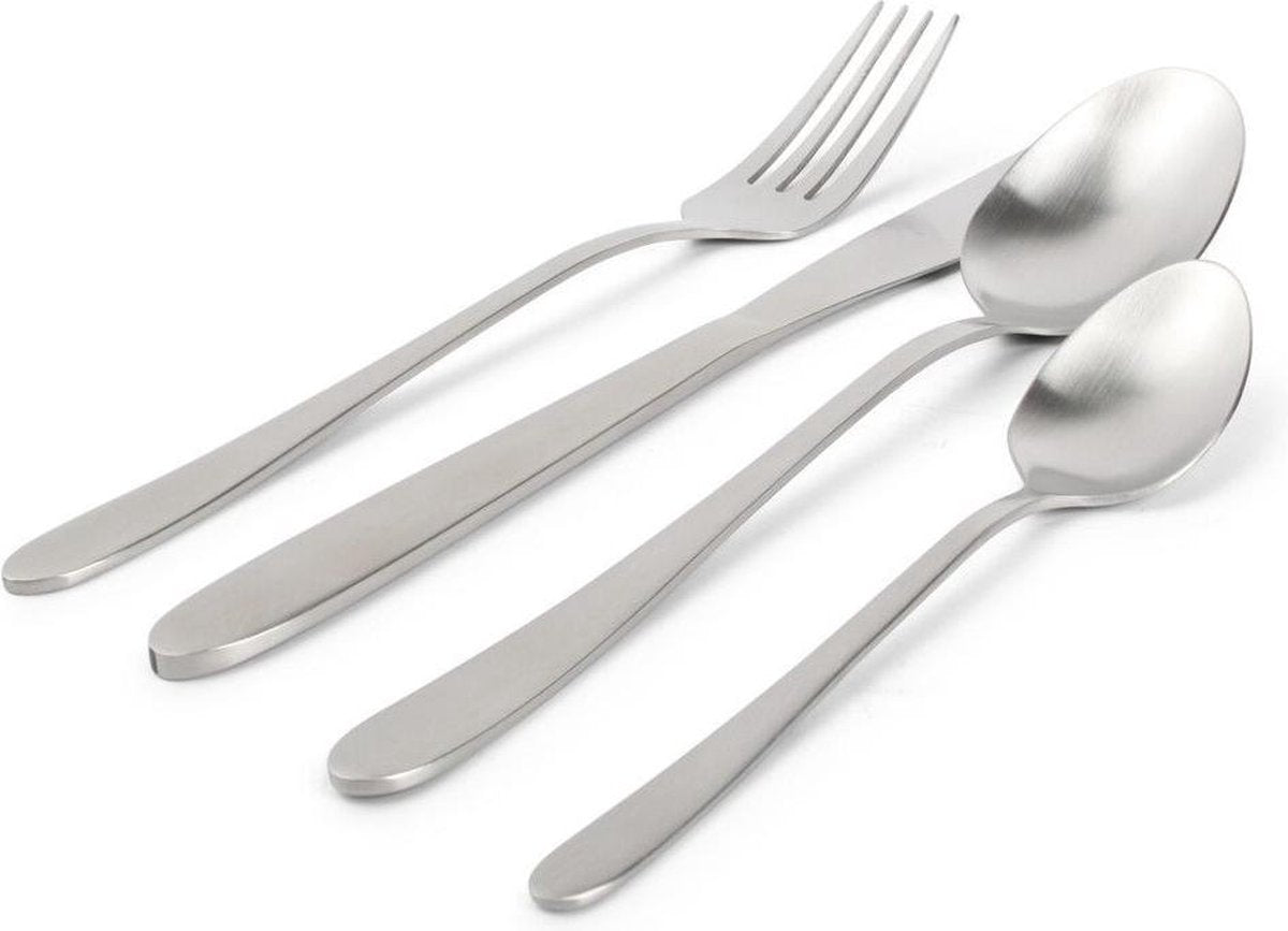 ONA - Bestekset Slim - Stainless Steel - Mat - 24 delig