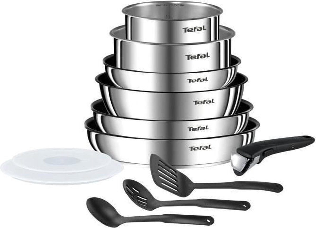TEFAL - INGENIO EMOTION - L948SC04 - Set van 12 stuks Inductie