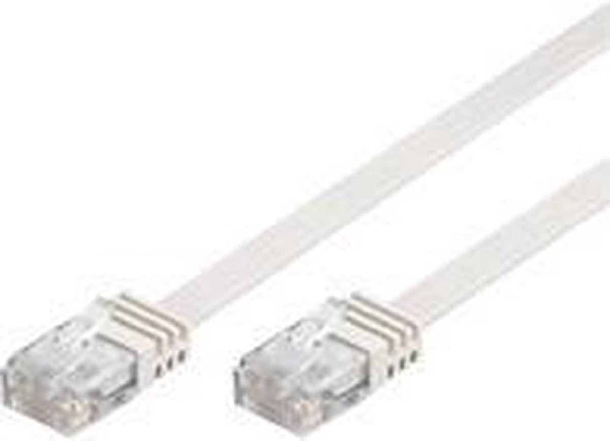 Wentronic CAT6 Netwerkkabel - RJ45 - Wit - 20 m