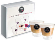 glazen koffiekopjes set van 4