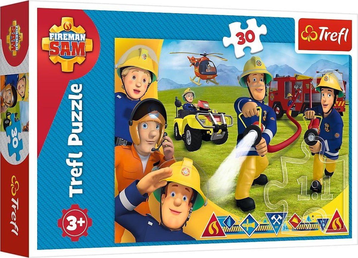 Brandweerman Sam puzzel Legpuzzel 30 stuk(s)