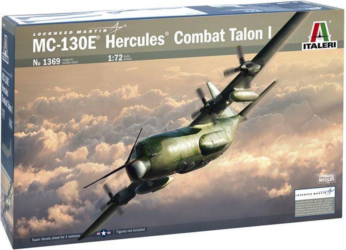 Italeri - Mc130e Hercules Combat Talon I 1:72 (Ita1369s)