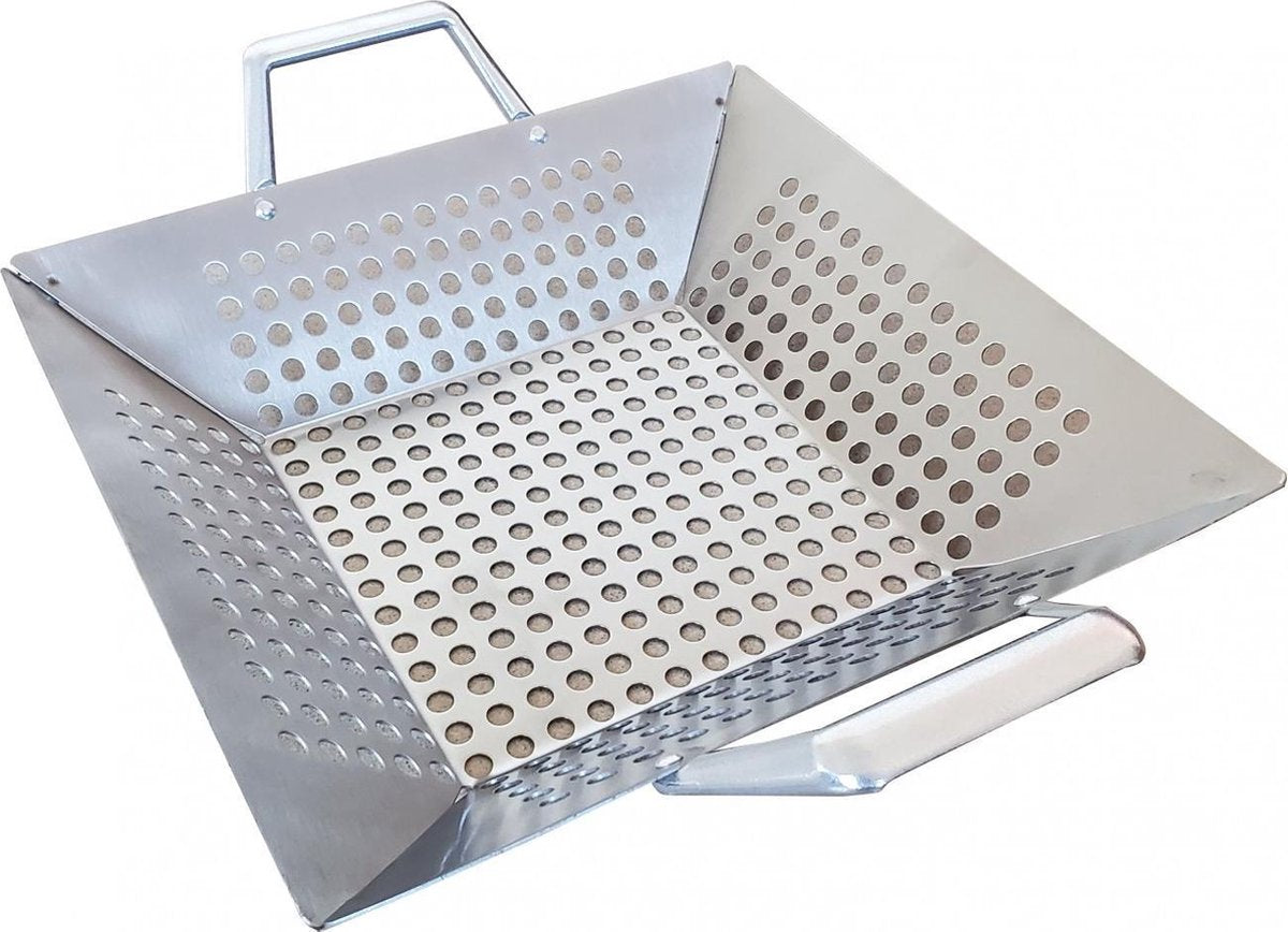 BBQ RVS Groente Mandje