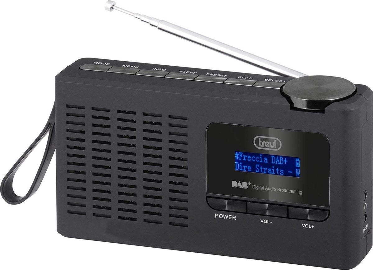 Trevi DAB 7F94 R radio Draagbaar Digitaal Zwart