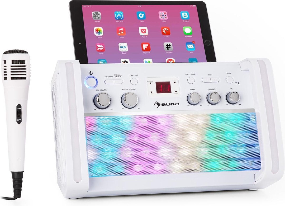 Karaoke set - Auna DiscoFever 2.0 karaoke set met CD+G