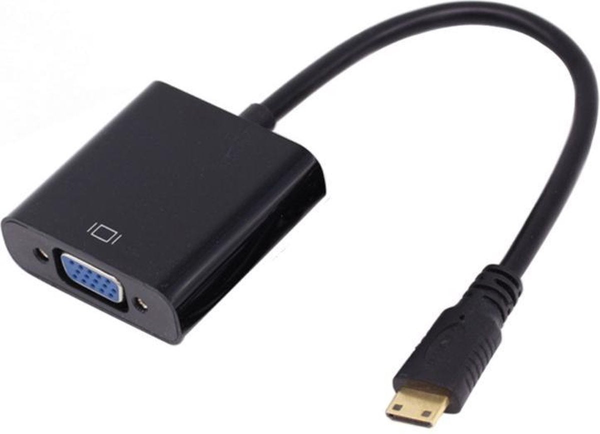Coretek Mini HDMI naar VGA + 3
