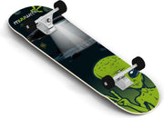 Skateboard Volwassenen/Kinderen/Jongens/Meisjes - Muuwmi - Alien Zwart/Groen 20 x 79 cm - 31 inch
