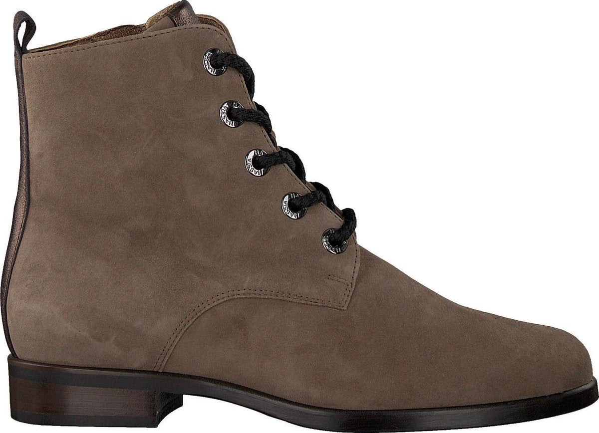 Hassia Granada Veterboots - Laarzen Met Veters - Dames - Taupe - Maat 38+