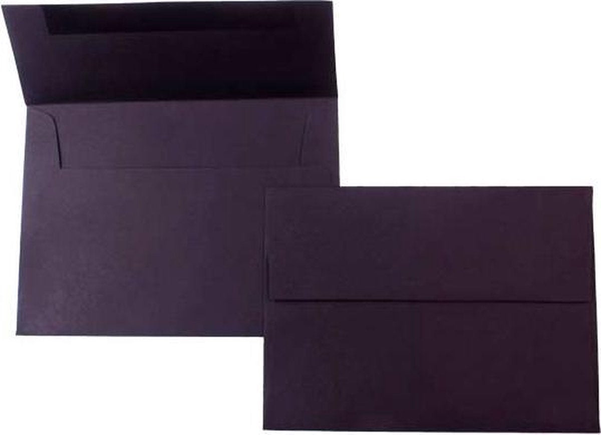 Envelopes Black 16.5x12.1cm Premium Opaque (50 pieces)