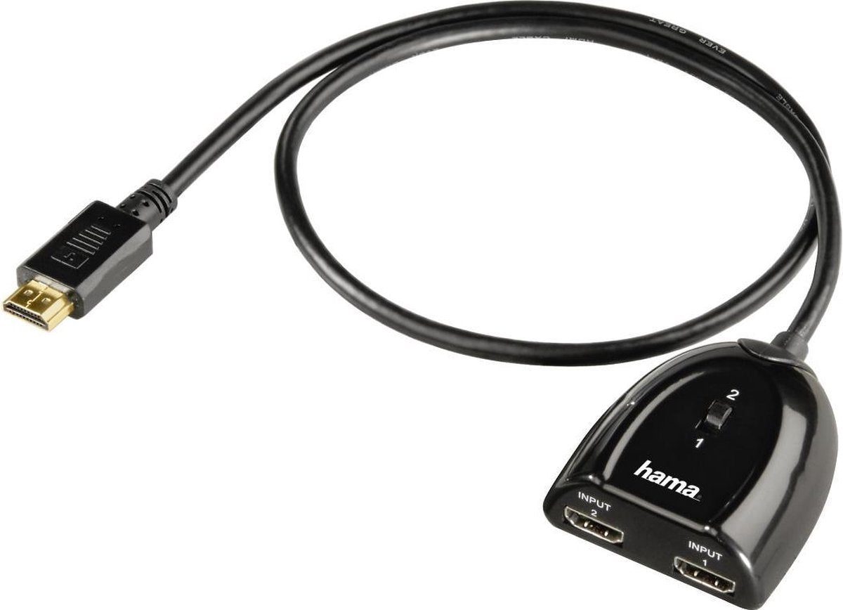 Hama  - HDMI-Switch - 2 ingangen