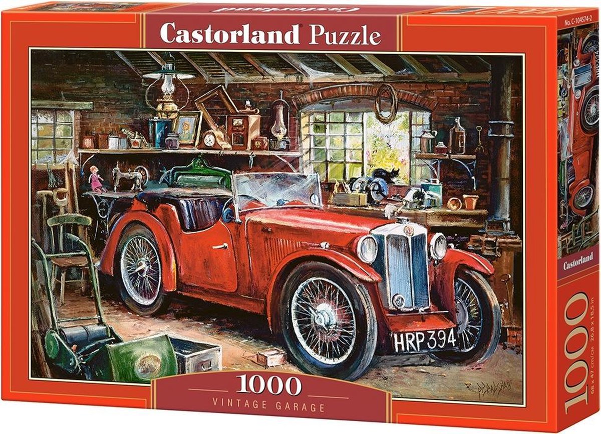 Vintage Garage - 1000 stukjes
