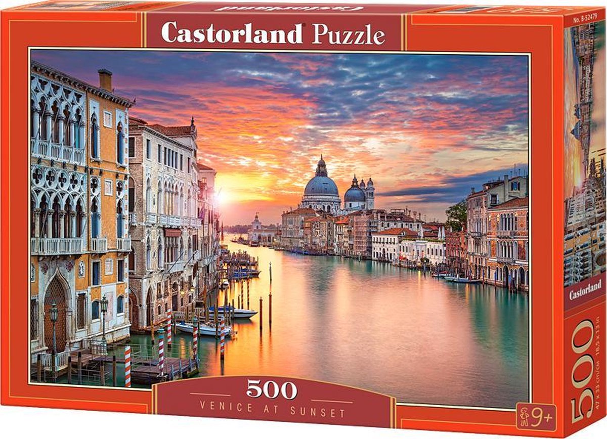 Venice at sunset - 500 stukjes