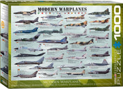 Eurographics puzzel Modern Warplanes - 1000 stukjes