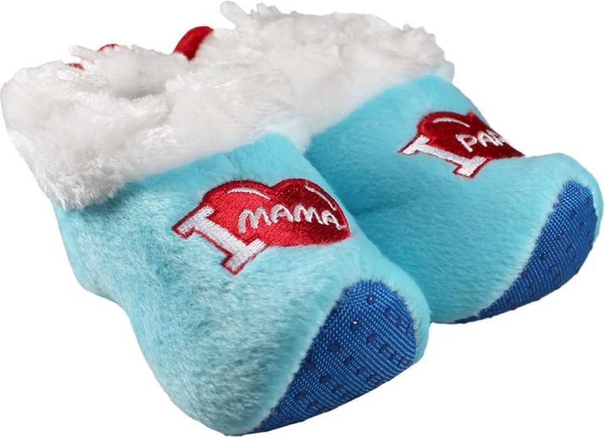Texla Baby Klomppantoffel Lichtblauw Maat.  One Size