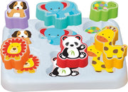 Puzzel - Vormenpuzzel - Legpuzzel - Noppenpuzzel - Kinder puzzel - Dieren puzzel - speelgoed
