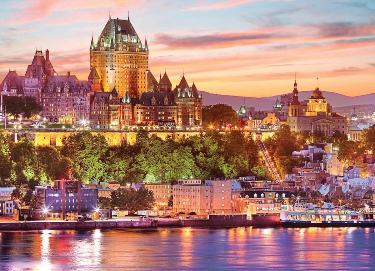 Puzzel 1000 stukjes - Le Vieux Quebec