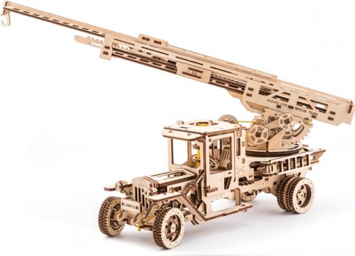 U Gears modelbouw Brandweertruck met Ladder