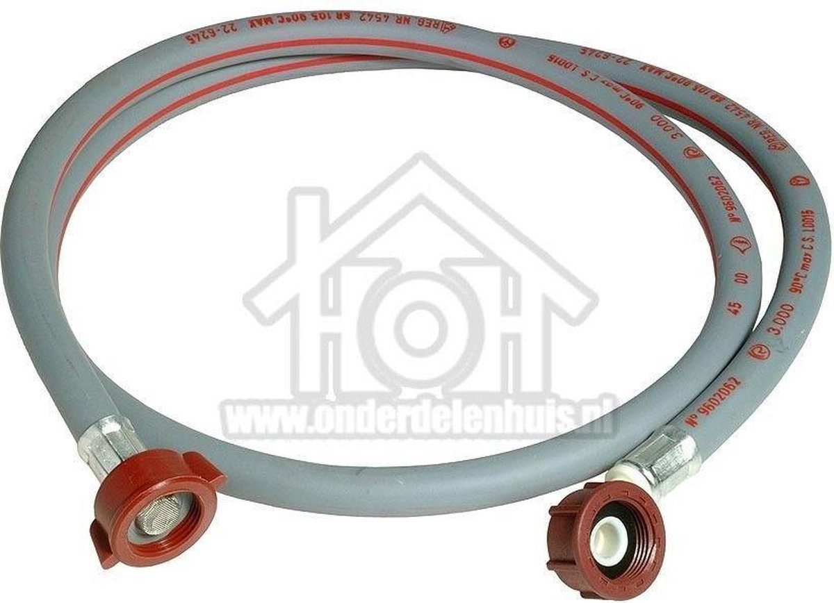 Electrolux Slang Toevoer 60 bar 90graden R/H + filter + rubber 9029793495